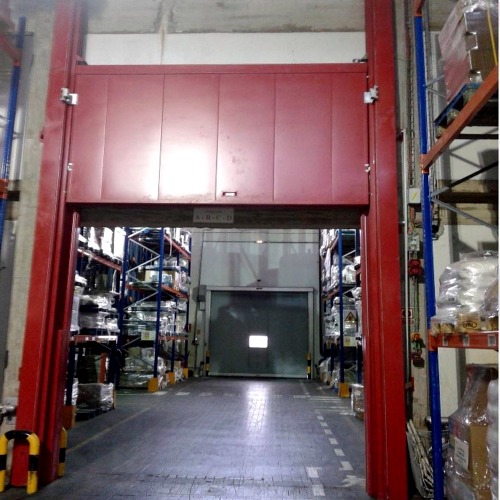 Puertas guillotinas industriales|Automatismos RUBIO